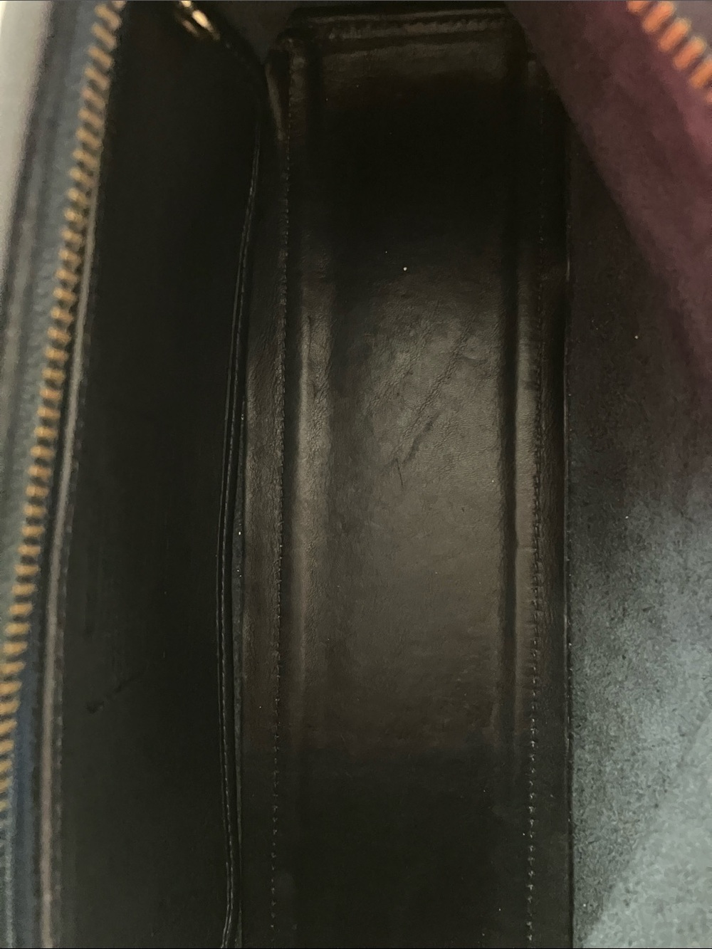 Navy Blue Vintage Coach 9059 Legacy Small Hobo Leather USA Made January 2002 - Picture 13 of 16